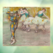 Autocollant Pour Fenêtre Edgar Degas - Harlequin Dance (Feuille 3)