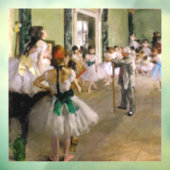 Autocollant Pour Fenêtre Edgar Degas La Classe Danse (Feuille 3)