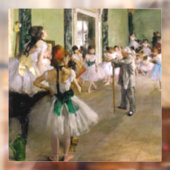 Autocollant Pour Fenêtre Edgar Degas La Classe Danse (Feuille 2)