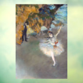 Autocollant Pour Fenêtre Edgar Degas - L'Étoile / Danseur sur scène (Feuille 3)