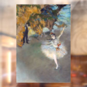 Autocollant Pour Fenêtre Edgar Degas - L'Étoile / Danseur sur scène (Feuille 2)