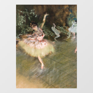 Autocollant Pour Fenêtre Edgar Degas - The Star 1878