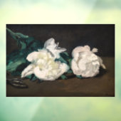 Autocollant Pour Fenêtre Edouard Manet - Branche des pivoines blanches, sec (Feuille 3)
