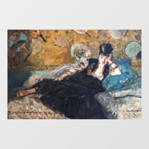 Autocollant Pour Fenêtre Edouard Manet - Dame aux Éventails