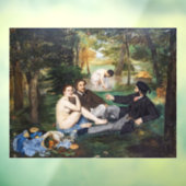 Autocollant Pour Fenêtre Edouard Manet - Déjeuner sur l'herbe (Feuille 3)