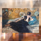 Autocollant Pour Fenêtre Edouard Manet - Lady avec fans (Feuille 2)