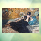 Autocollant Pour Fenêtre Edouard Manet - Lady avec fans (Feuille 3)