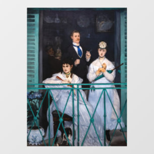 Autocollant Pour Fenêtre Edouard Manet - Le Balcon / Le Balcon