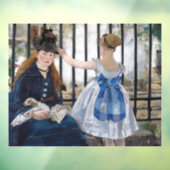 Autocollant Pour Fenêtre Edouard Manet - Le Chemin De Fer (Feuille 3)
