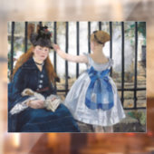 Autocollant Pour Fenêtre Edouard Manet - Le Chemin De Fer (Feuille 2)