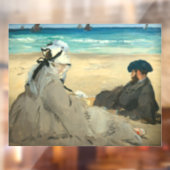 Autocollant Pour Fenêtre Edouard Manet - Sur la plage (Feuille 2)