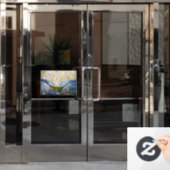 Autocollant Pour Fenêtre Edvard Munch - Le Soleil 1912 (Porte de bureau)