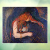 Autocollant Pour Fenêtre Edvard Munch - Vampire / Amour et douleur (Feuille 3)