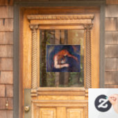 Autocollant Pour Fenêtre Edvard Munch - Vampire / Amour et douleur (Porte d'accueil)