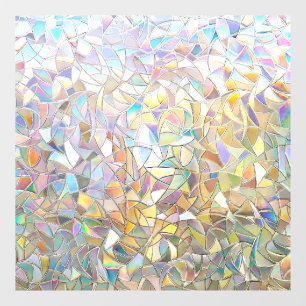 Autocollant Pour Fenêtre Effet de verre prismatique - Arc-en-ciel Prismatiq