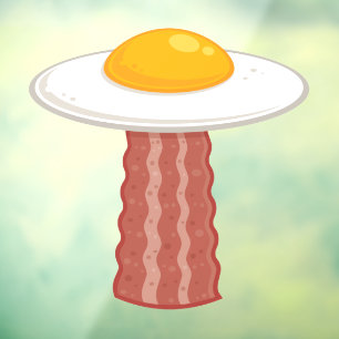 Autocollant Pour Fenêtre Eggstraterrestrial