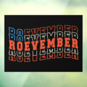 Autocollant Pour Fenêtre Élection du 24 novembre (Feuille 3)