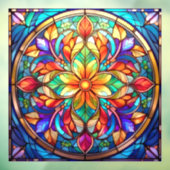 Autocollant Pour Fenêtre Élégance géométrique figée (Feuille 3)