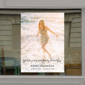 Autocollant Pour Fenêtre Elegant Celebration of Life | Memorial