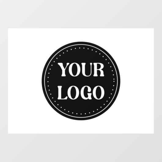 Autocollant Pour Fenêtre élégant, moderne, raffiné et modifiable. (Feuille)