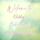 Autocollant Pour Fenêtre Élégant script de calligraphie simple Bohème moder (Feuille 3)