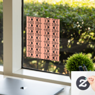Autocollant Pour Fenêtre Élégantes lettres d'amour : une transformation Ros