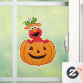 Autocollant Pour Fenêtre Elmo | Halloween Jack-O-Lantern (Maison)