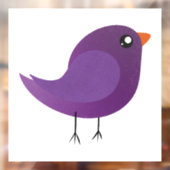 Autocollant Pour Fenêtre Enfants mignonette birdy (Feuille 2)