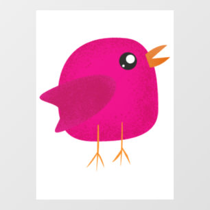 Autocollant Pour Fenêtre Enfants mignonette birdy