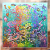 Autocollant Pour Fenêtre Entanglements (Feuille 2)