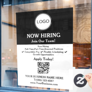 Autocollant Pour Fenêtre Entreprise recrute maintenant