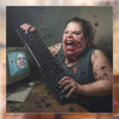 Autocollant Pour Fenêtre Erreur de Rage : Défaillance Système - Ctrl Alt Dé (Feuille 2)