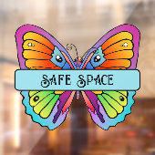 Autocollant Pour Fenêtre Espace sécurisé (Feuille 2)