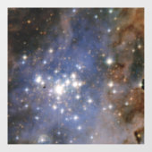 Autocollant Pour Fenêtre Étoiles de diamant en Carina Nebula Hubble Space (Feuille)