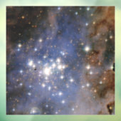 Autocollant Pour Fenêtre Étoiles de diamant en Carina Nebula Hubble Space (Feuille 3)