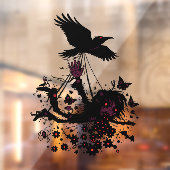 Autocollant Pour Fenêtre Étrange Voyage À Travers Le Ciel (Feuille 2)