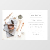 Autocollant Pour Fenêtre Événement en magasin | Lancement d'une entreprise (Feuille)