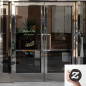 Autocollant Pour Fenêtre Exemple d'hélicoptère militaire Chinook (Porte de bureau)