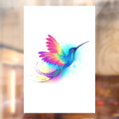 Autocollant Pour Fenêtre Exotic Rainbow Hummingbird (Feuille 2)