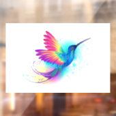 Autocollant Pour Fenêtre Exotic Rainbow Hummingbird (Feuille 2)