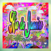 Autocollant Pour Fenêtre Express de Rio de Janeiro (Feuille 3)