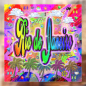 Autocollant Pour Fenêtre Express de Rio de Janeiro (Feuille 2)