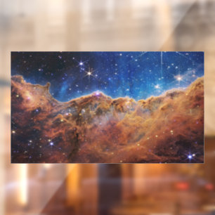 Autocollant Pour Fenêtre Falaises cosmiques Carina Nebula Space Webb Telesc