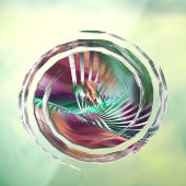 Autocollant Pour Fenêtre Fancy Dancer Abstrait (Feuille 3)