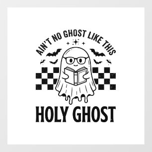 Autocollant Pour Fenêtre Fantôme d'Halloween Saint-Esprit drôle vintage dam