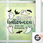 Autocollant Pour Fenêtre Fantômes et chauves-souris en mouvement Halloween  (Maison)