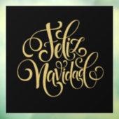 Autocollant Pour Fenêtre Feliz Navidad (Feuille 3)