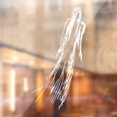 Autocollant Pour Fenêtre Femme Ghoost (Feuille 2)