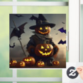 Autocollant Pour Fenêtre Fenêtre à moelle d'écume qui s'accroche. Décor Hal (Maison)