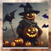 Autocollant Pour Fenêtre Fenêtre à moelle d'écume qui s'accroche. Décor Hal (Feuille 2)